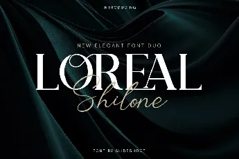 Loreal Shilone font