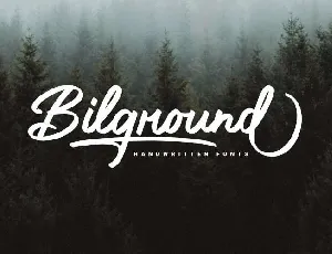 Bilground font