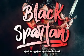 Black Spartan - personal use font