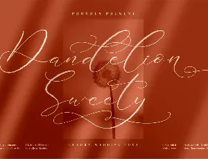 Dandelion Sweety font