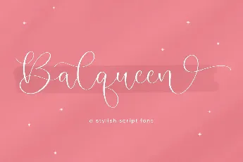 Balqueen font