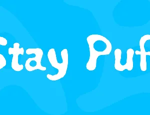 Stay Puft font