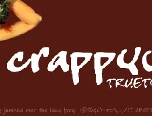 crappyJoe font