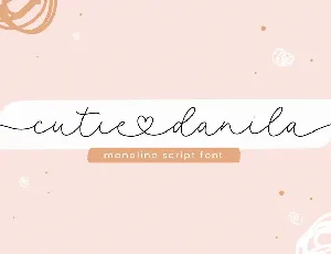 Cutie Danila font