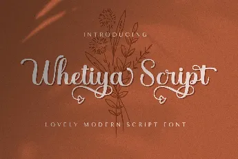 Whetiya font