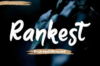 Rankest Script font