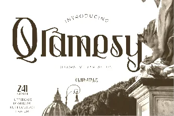 Qramesy font