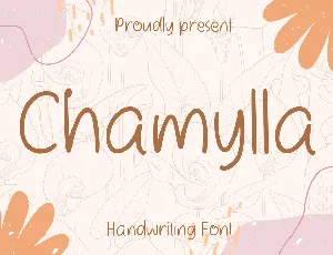 Chamylla font