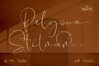 Pelgona Stilman font