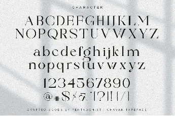 Chavak font