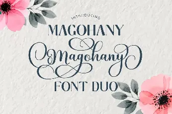 Magohany Script font