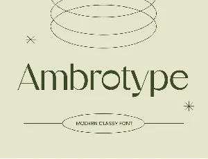 Ambrotype font