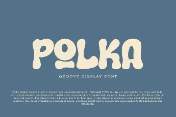 Polka font