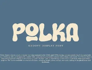 Polka font