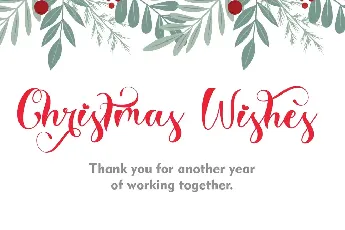 Christmas Celebration font