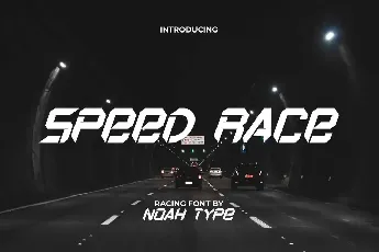 Speed Race font