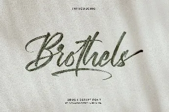 Brothels font