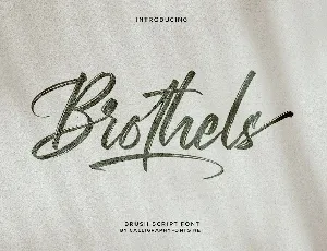 Brothels font