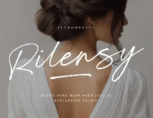 Rilensy font