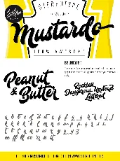 Mustardo Free font