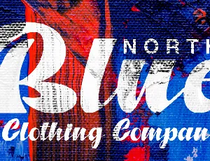 North Blue font