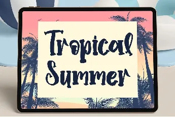 Hello Beach - personal use font