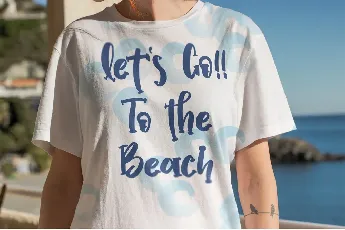 Hello Beach - personal use font