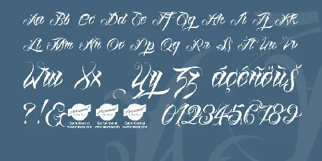 Lina Script Demo font