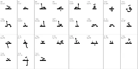 Aceh Darusalam font