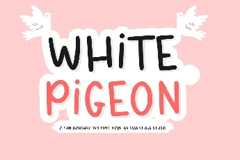 White Pigeon Typeface font