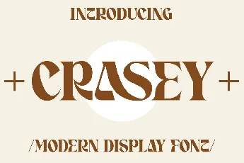 CRASEY font