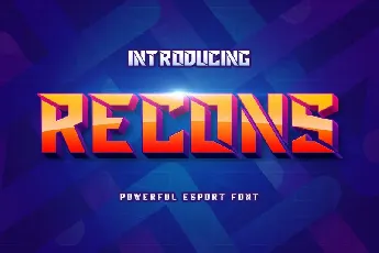 Recons font