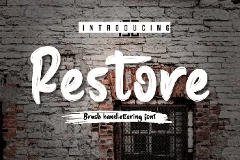 Restore Script font