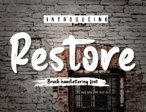 Restore Script font