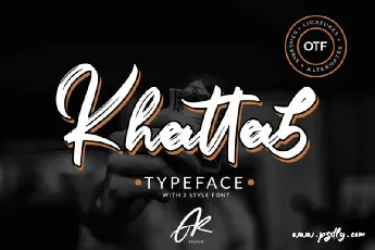 Khattab Script font