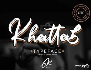 Khattab Script font