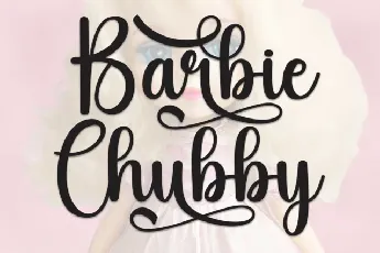 Barbie Chubby Script font