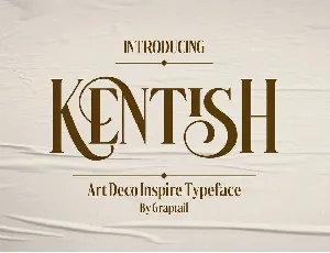 Kentish Typeface font