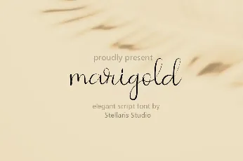 marigold font