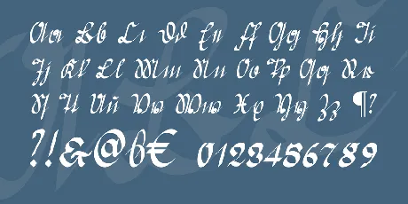 Greifswaler Deutsche Schrift font