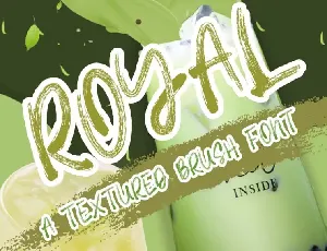 Royal Brush font