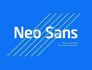 Neo Sans font