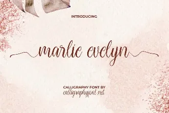 Marlie Evelyn Demo font