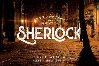 Sherlock Typeface font