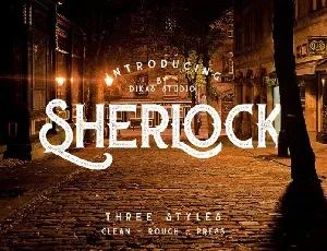 Sherlock Typeface font