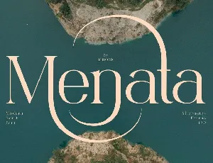 Menata font