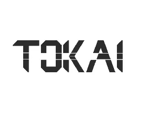 Tokai Demo font