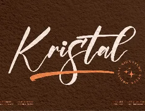 Kristal font