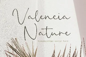 Valencia Nature font