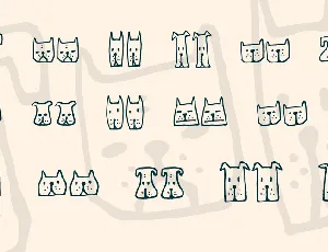 Cats and Dogs font